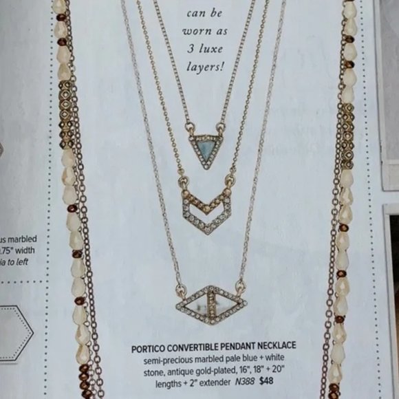 Chloe and Isabel Portico Convertible Pendant Necklace N388 - Picture 5 of 9